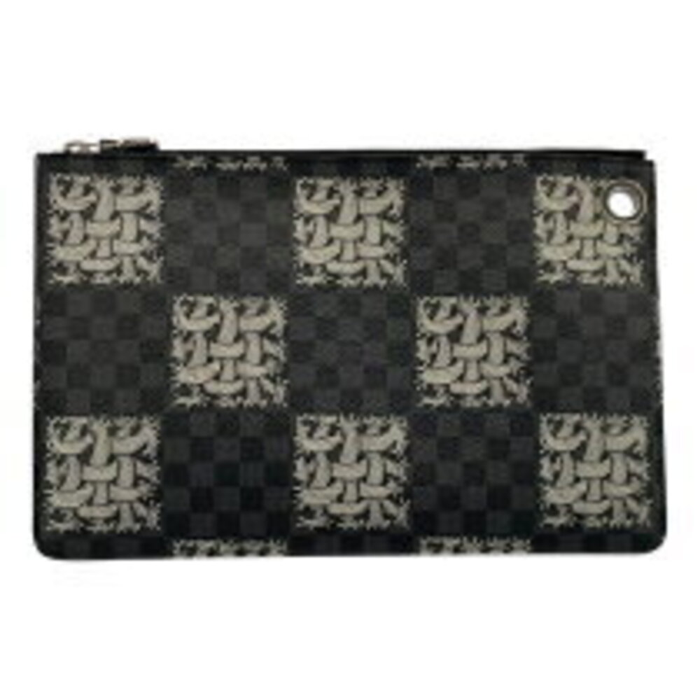 Louis Vuitton Pochette Jour Christopher Black Graphite Clutch Bag